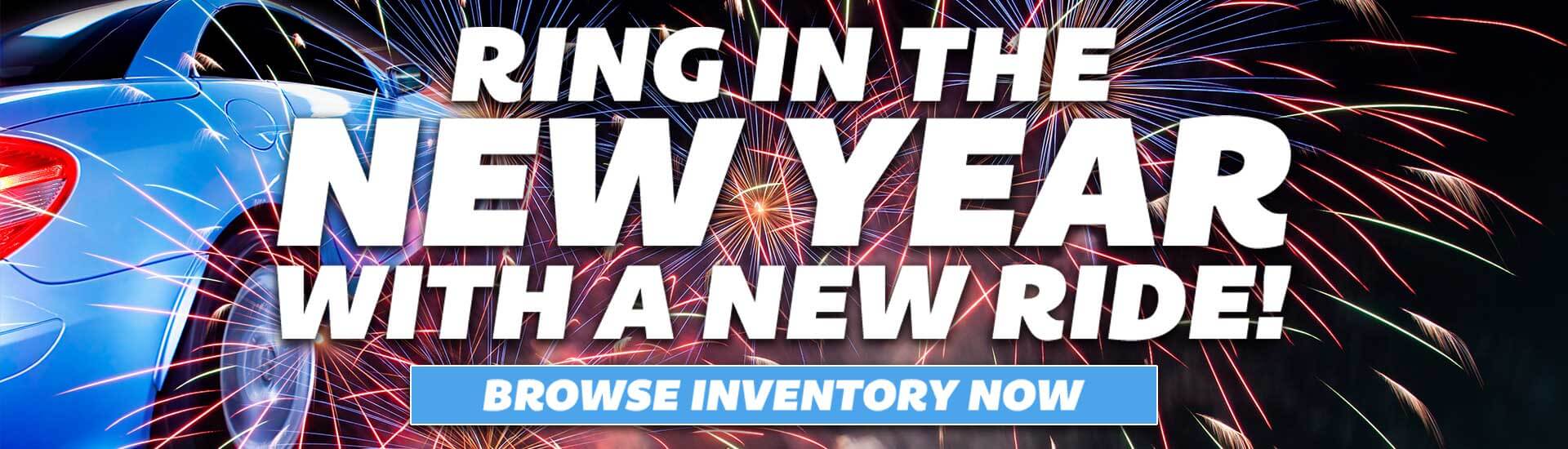 Ring in the New Year With A New Ride